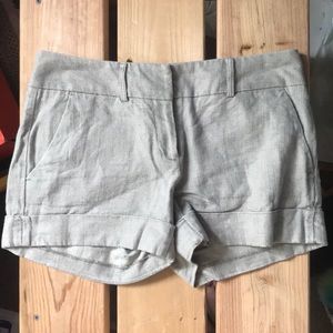 khaki shorts